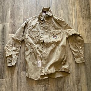 Rasco FR work shirt. Small holes in arm. Size small